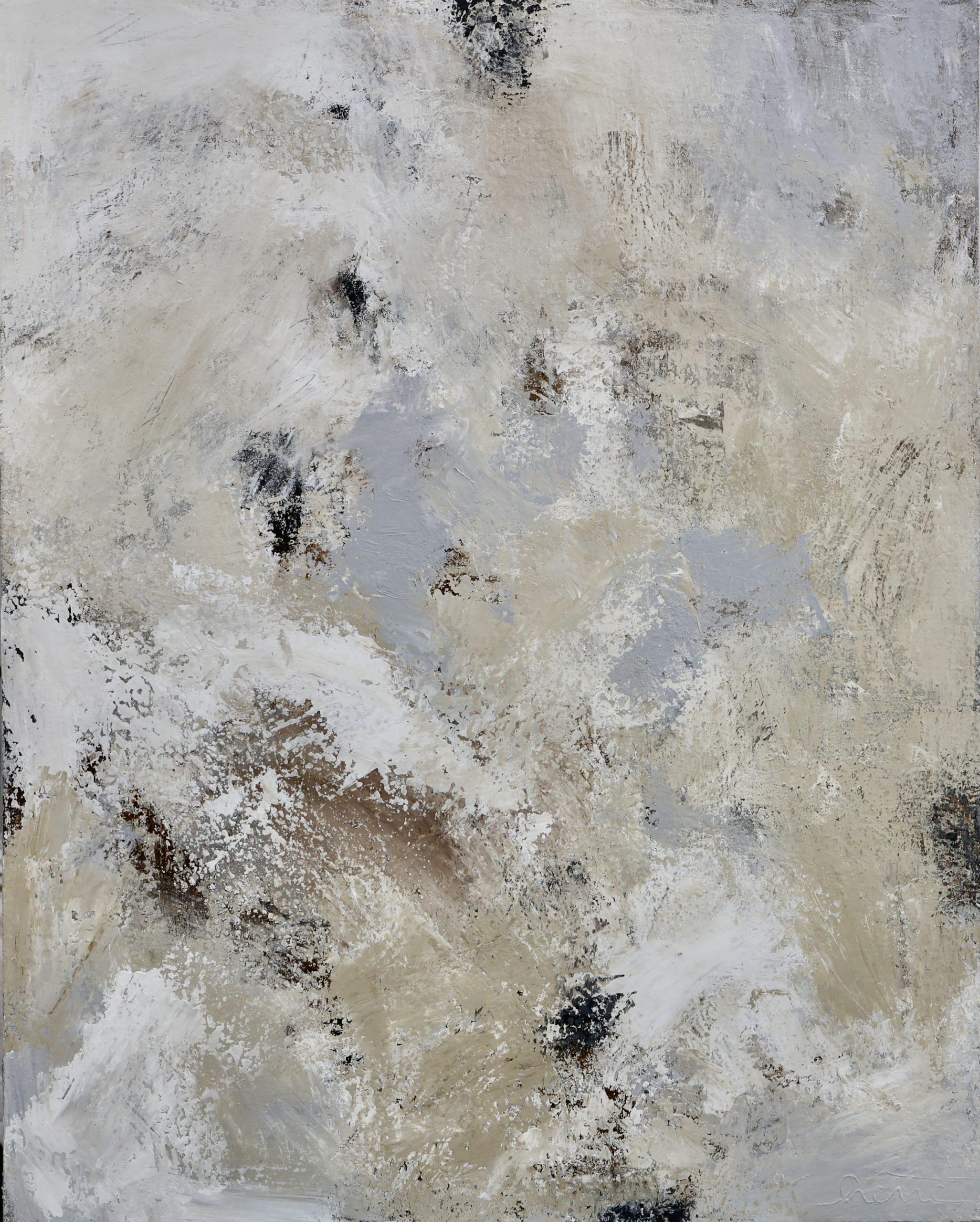 Natural pigments on canvas, 